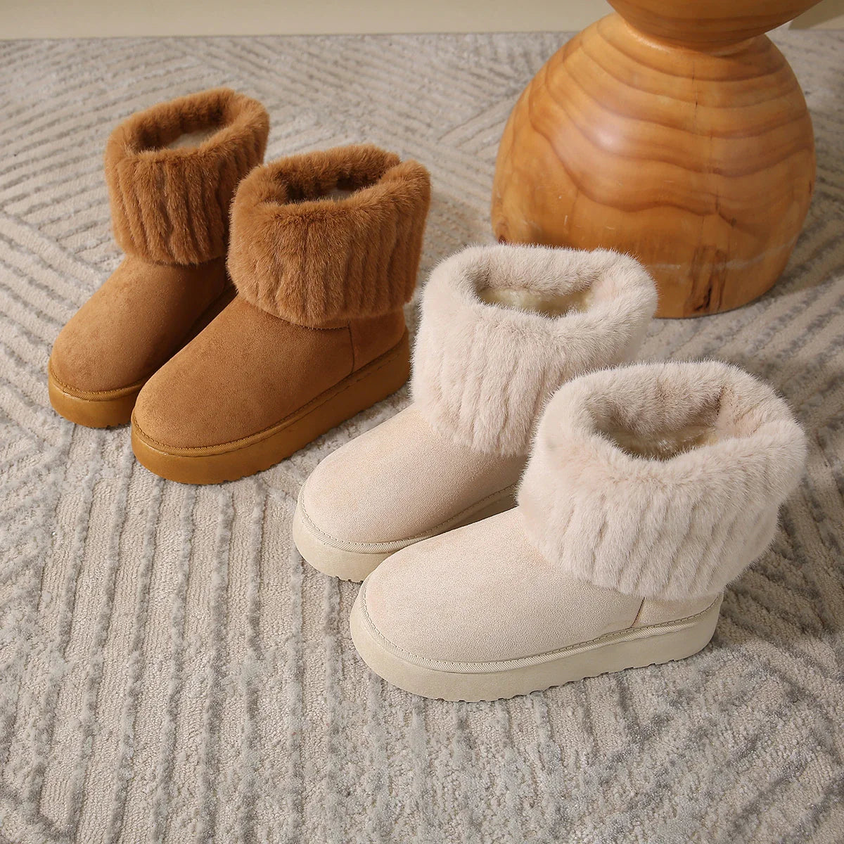 Abhaya | Bottes d'hiver classiques et confortables