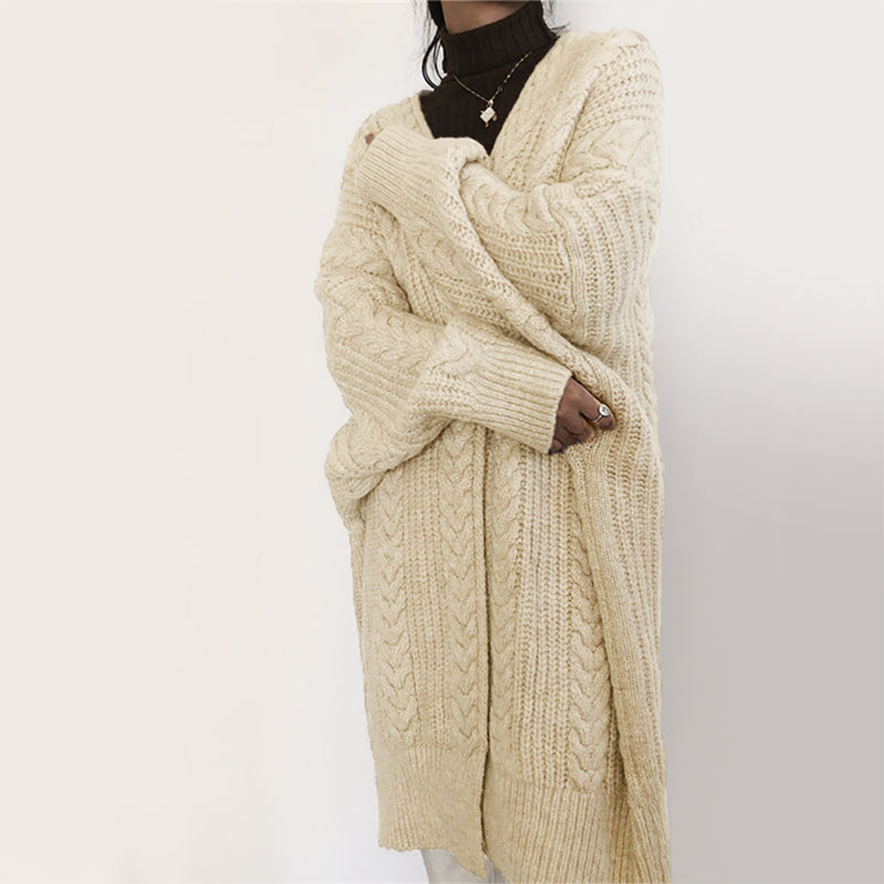 Almut | Cardigan d'hiver intemporel et élégant